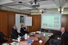 Vorstellung der BUGA durch die Oberbürgermeisterin Dr. Dietlind Tiemann