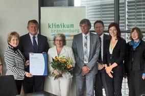 Urkunde „Anerkannter Ausbildungsbetrieb“ verliehen