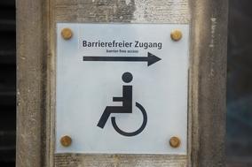 Piktogramm Bariierefreiheit