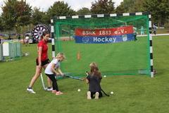 Hockey konnten ebenfalls ausprobiert werden.