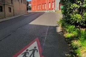 Bergstraße aus Richtung Willi-Sänger-Straße