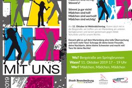 Weltmädchentag 2019 in Brandenburg an der Havel