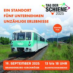 Der historische Pendel verbindet die Unternehmen.