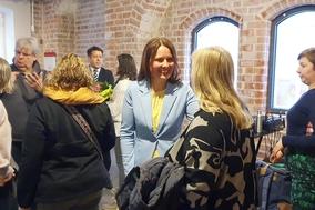 Austausch zwischen den Teilnehmern.