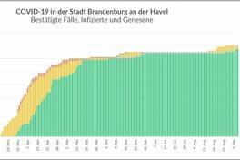 Corona-Wochengrafik des Gesundheitsamtes