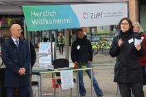 Daniel Keip und Koordinatorin Jenny Barthel.