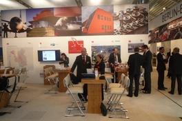 Der gemeinsame Messestand der Region Berlin-Brandenburg