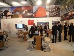 Der gemeinsame Messestand der Region Berlin-Brandenburg