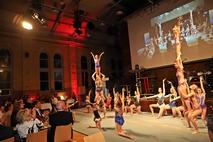 Sportakrobatik-Show vom FC Borussia Brandenburg.