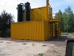 Abbildung 2: Grundwasser-Reinigungsanlage 1 im Bereich der ehemaligen Schadensquelle  (Foto: KWS Geotechnik GmbH, 2013)