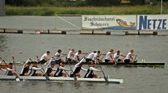 Wettkämpfe im Jahr 2022 auf der Regattastrecke.