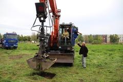 Symbolischer Spatenstich