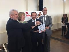 Die Geschäftsführer der Jobcenter und die Geschäftsführerin der Arbeitsagentur Potsdam eröffnen die 13. JOBinale.