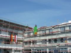 Richtfest für den Neubau Dienstleistungsabteilung der JVA Brandenburg an der Havel