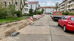 Instandsetzung des Gehweges