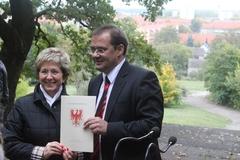 1. Spatenstich auf dem Marienberg