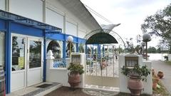 Der Eingangsbereich des Restaurants.