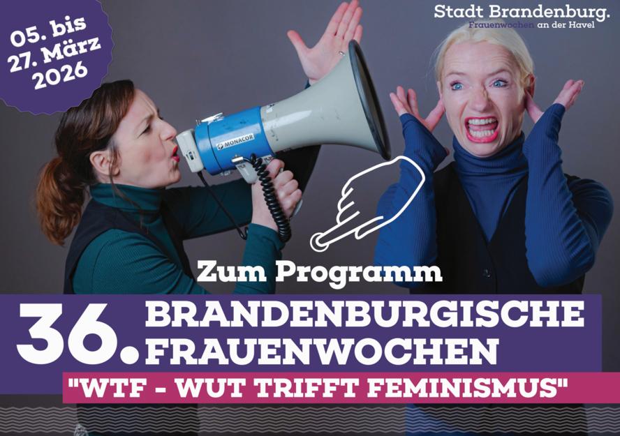Plakat zur Frauenwoche