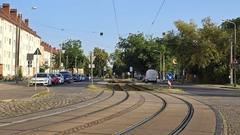 Blick in die Karl-Marx-Straße.