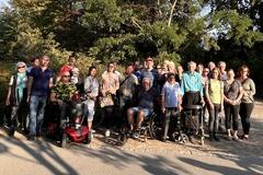 2022 wurden bei einem Stadtrundgang die Parkanlagen der Altstadt begutachtet.