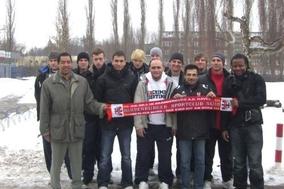 Verantwortliche des Sportvereins US Ivry zu Gast&nbsp;...