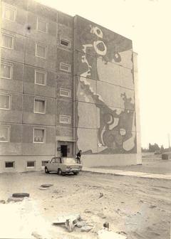 Der Standort in der Friedrich-Grasow-Straße 1980.