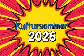 Plakat für den Kulktursommer 2026