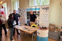 Infos zur Kunststoffverarbeitung gab es auch.