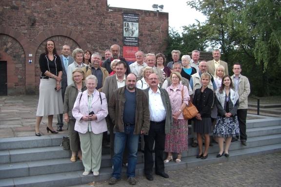 Die Teilnehmer der Bürgerreise 2009 nach Kaiserslautern