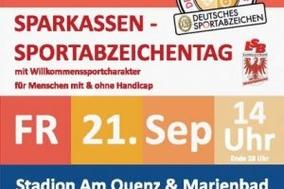 Sparkassen-Sportabzeichentag mit Willkommensportcharakter  