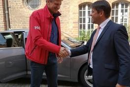 "Lebendige Städtepartnerschaft" – OB Steffen Scheller begrüßt Delegation aus dänischer Partnerstadt Ballerup