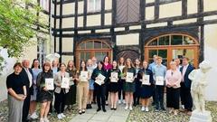 In einer Feierstunde begrüßte Oberbürgermeister Steffen Scheller die neuen Auszubildenden und Studierenden der Stadt Brandenburg an der Havel.