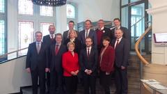 Dietlind Tiemann bei der 48. Konferenz der ostdeutschen Oberbürgermeister in Gotha