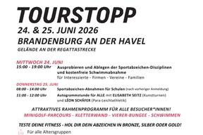 Flyer mit allen Informationen zu den Sportabzeichentagen.