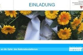 Gedenken an die Opfer des Nationalsozialismus