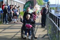 Teilnehmerin des inklusiven Special Run