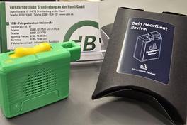 "Heartbeat Revivel" heißt das kleine lebensrettende Gerät, das bei der "Herzschlag Wiederbelebung" helfen kann.