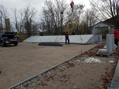 Sanierung und Erweiterung der Skateanlage schreitet voran