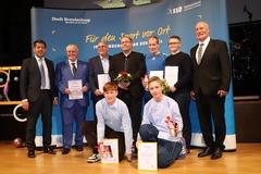 Ausgezeichnete Vereinsmitglieder bei der Sportgala.