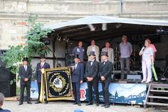 Oberbürgermeisterin Dr. Dietlind Tiemann begrüßt die Gäste.