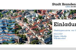 Oberbürgermeister vor Ort: in Wilhelmsdorf / Eigene Scholle