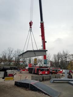Sanierung und Erweiterung der Skateanlage schreitet voran