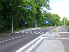 Ansicht der beiden neuen Bushaltestellenbereiche