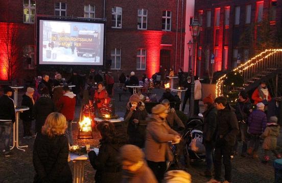 Der Innenhof des Altstadt-Rathauses wird zum Freiluft-Kino