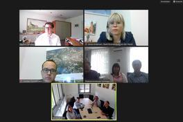 Videokonferenz Screenshot