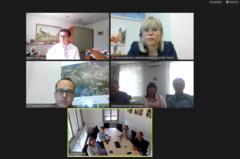 Videokonferenz Screenshot