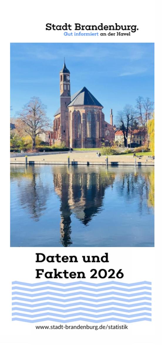 Vorderseite des Flyers Daten und Fakten 2026 (maschinenlesbare PDF bitte unter oben genannten Link herunterladen)