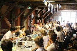 Zu Besuch bei der Oberbürgermeisterin