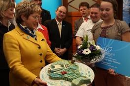 Sieger des Buga-Maskottchenwettbewerbs ausgezeichnet 