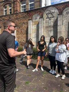Auf dem jüdischen Friedhof in Brandenburg an der Havel